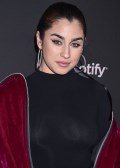 Lauren Jauregui in see  through