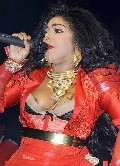 Kimberly Jones nude in Nip slip