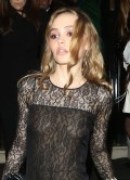 Lily-Rose Depp in see  through