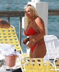 Linda Hogan in bikini