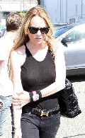 Lindsay Lohan in see through