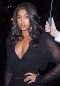 Lori Harvey in see  through