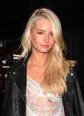 Lottie Moss in see  through