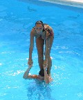Lucinda Rhodes-Flaherty nude in Topless sunbathing