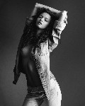 Marina Nery nude in topless photo shoot