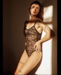Marion Seclin in see  through