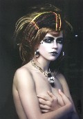 Masha Novoselova in French Revue de Modes