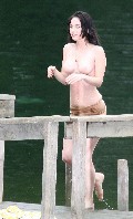 Megan Fox in On The Set of Jennifer’s Body Movie