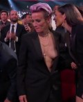 Megan Rapinoe nude in boob oops