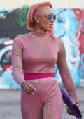 Melanie Brown in see  through