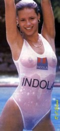 Michelle Hunziker nude in Indola