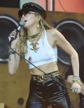 Miley Cyrus in see  through