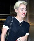 Miley Cyrus in see  through