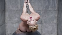 Miley Cyrus nude in Wrecking Ball