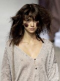 Morgane Dubléd in Y's Spring 2004 Ready-to-Wear