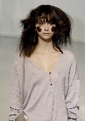Morgane Dubléd in Y's Spring 2004 Ready-to-Wear
