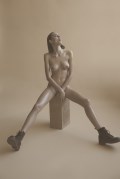 Nadja Bender nude in photo shoot