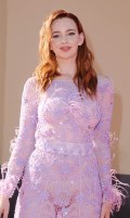 Natasha Bassett in see  through