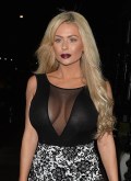 Nicola McLean in see  through