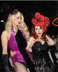 Paloma Faith in Paloma Faith sexy black dress at the Burlesque movie premiere