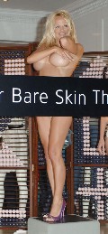 Pamela Anderson nude in PETA ad