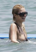 Paris Hilton nude in boob oops