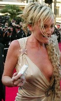Patricia Kaas in Cannes 2002