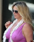 Penny Lancaster in see through