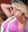 Penny Lancaster in see through