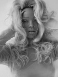Rihanna in Nude