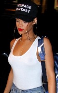 Rihanna in see  through