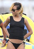 Rihanna in see through