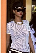 Rihanna in see through