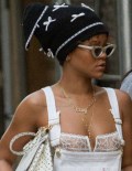 Rihanna in see  through