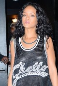 Rihanna in see  through