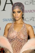 Rihanna in see  through