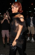 Rihanna in see  through