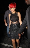 Rihanna in see through