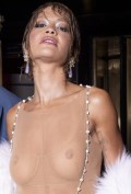 Rita Ora in see  through