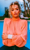 Rita Ora in see  through