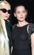Rose McGowan in see  through