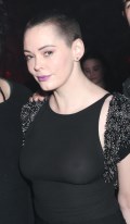 Rose McGowan in see  through