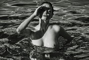 Rose McGowan nude in Flaunt