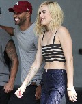 Rumer Willis in see  through