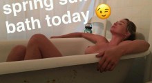 Sara Jean Underwood nude in topless