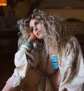 Sarah Carter nude in topless