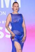 Sasha Keable in see  through