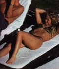 Shakira in leopard bikini