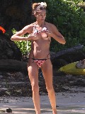 Sharni Vinson nude in topless