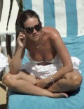 Sheree Murphy in white bikini